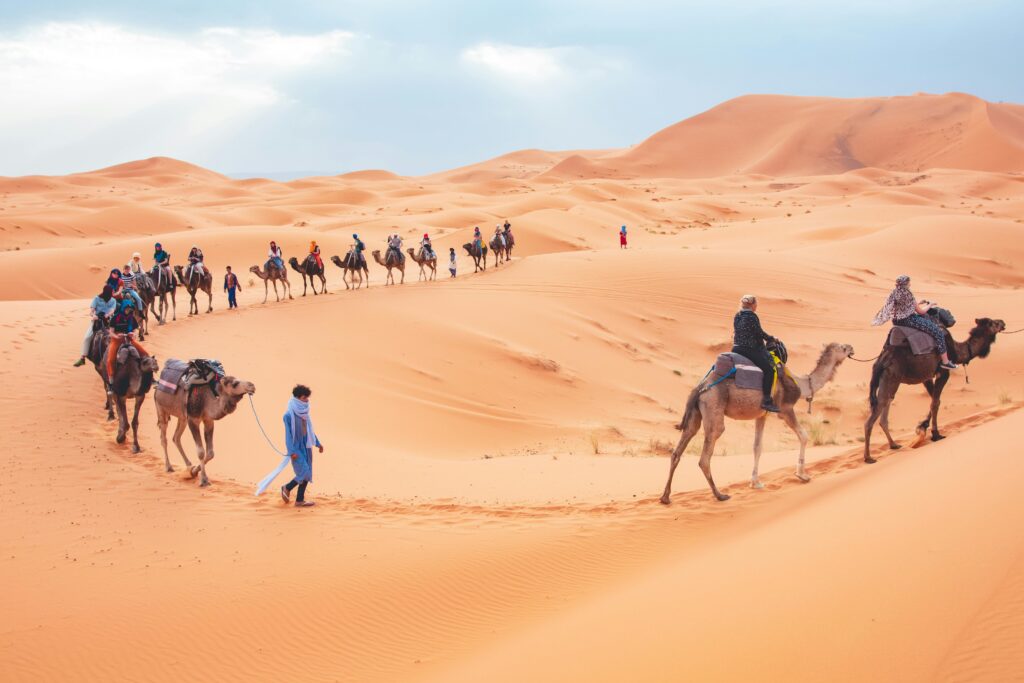 Morocco sahara