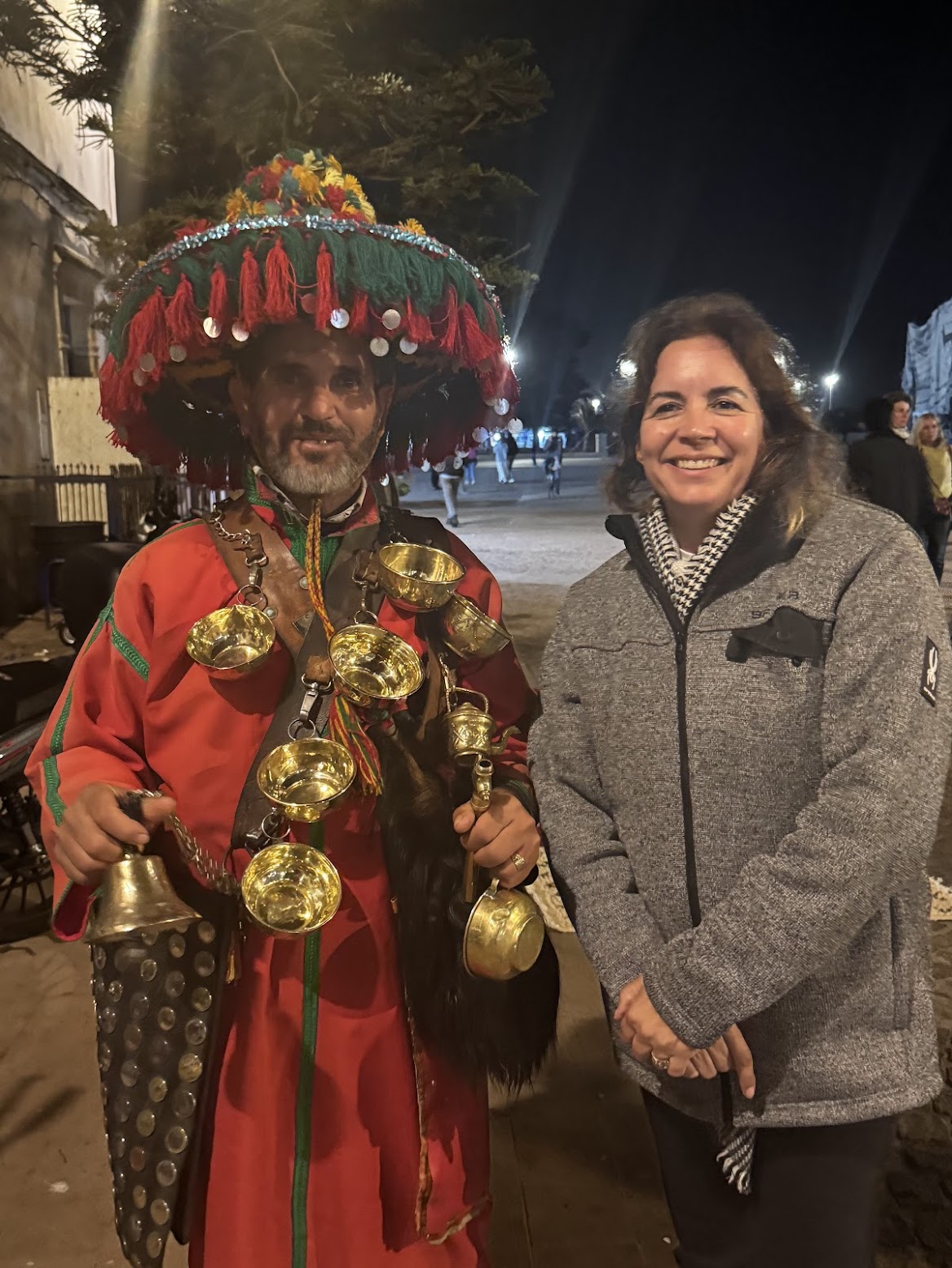 Couple sharing a memorable experience in Morocco