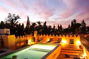 Luxury Moroccan hotel and riad