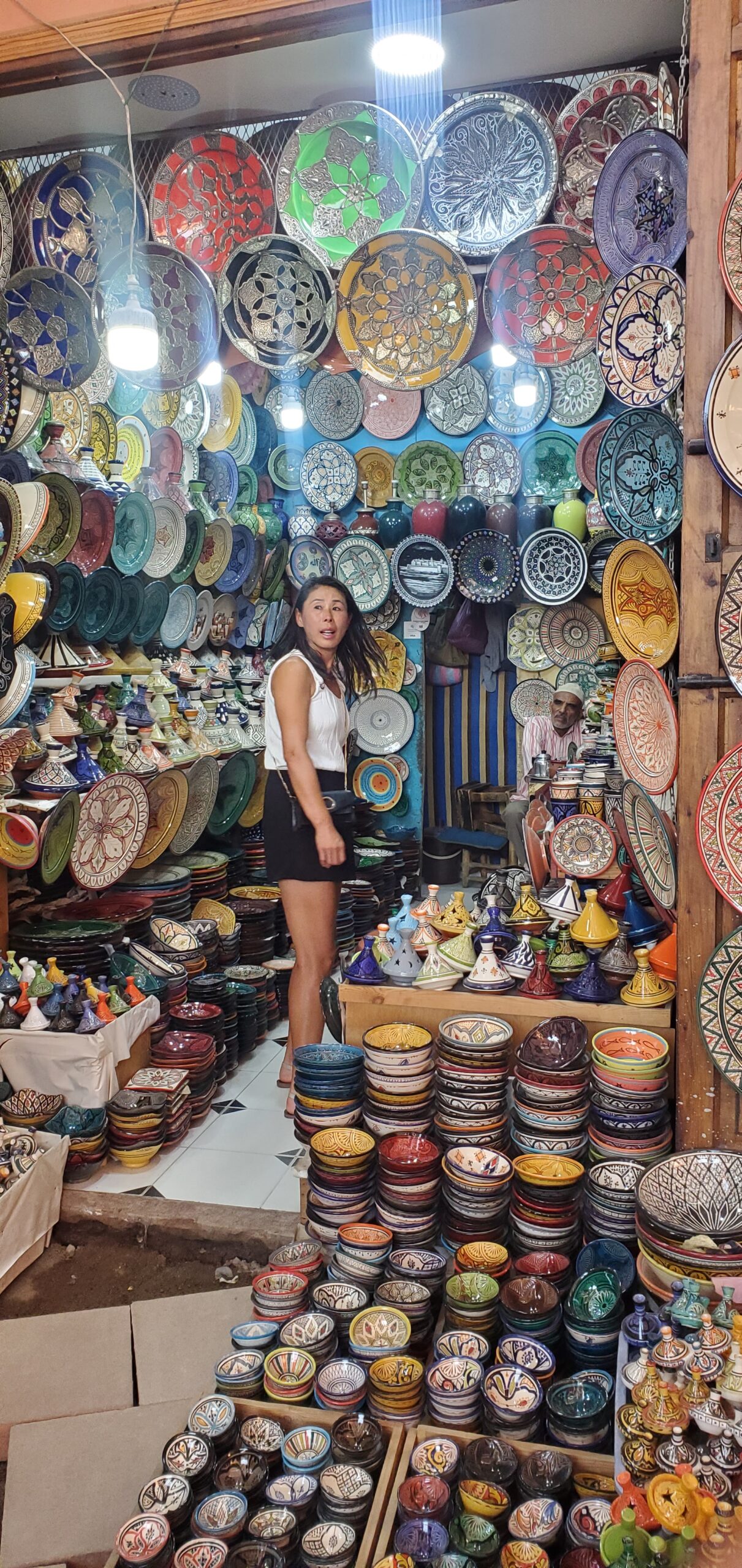 Exploring Moroccan culture in the afternoon