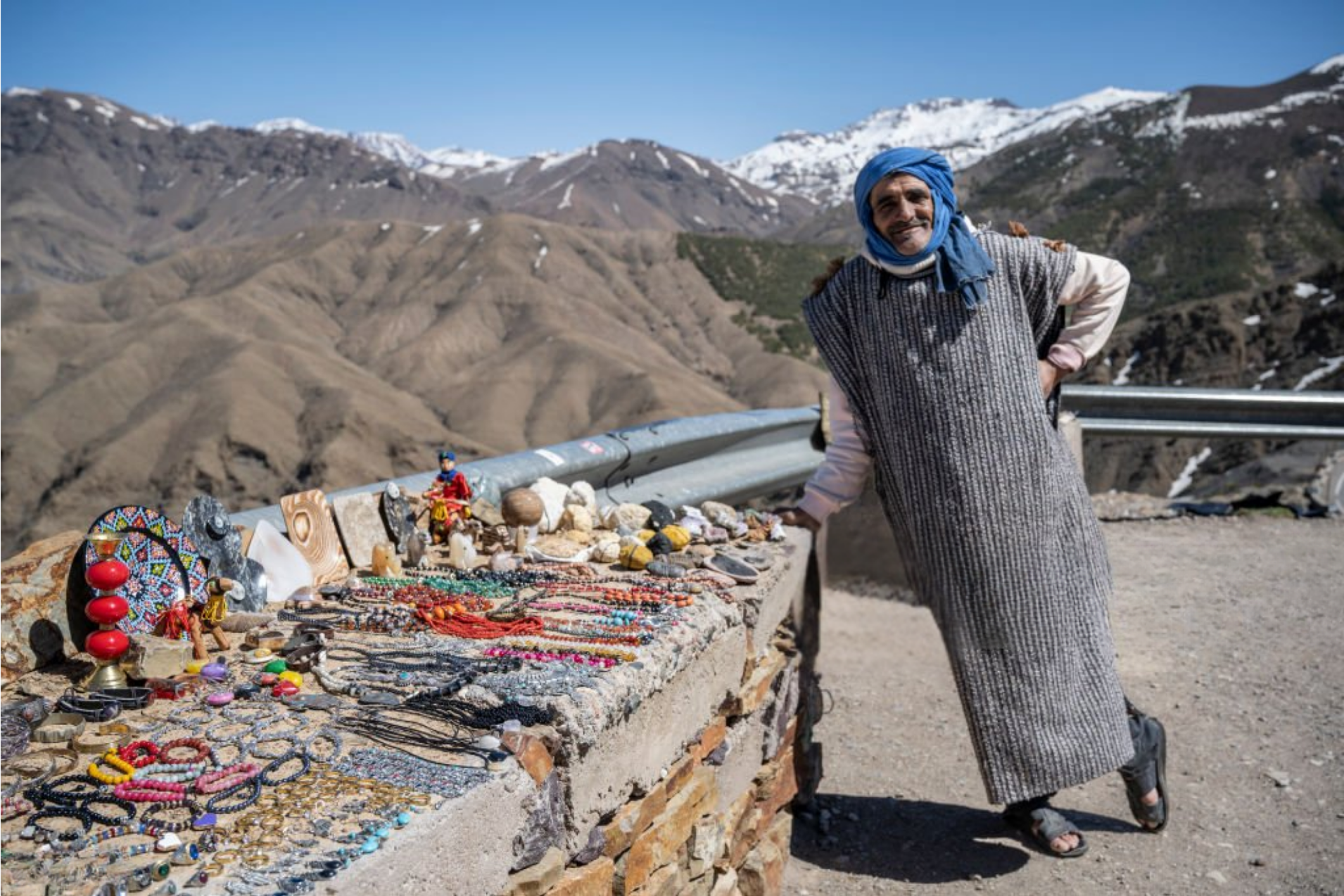 Friends sharing a Morocco experience