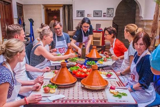 Moroccan cooking class