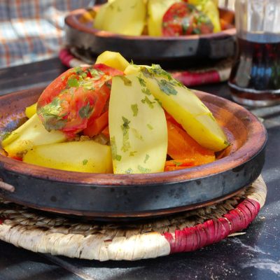 Vegetable tagine - traditional Moroccan food